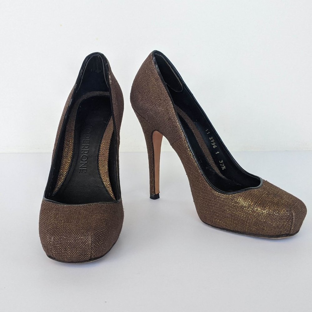 Te Casan x Gaetano Perrone Limited Edition platform heel